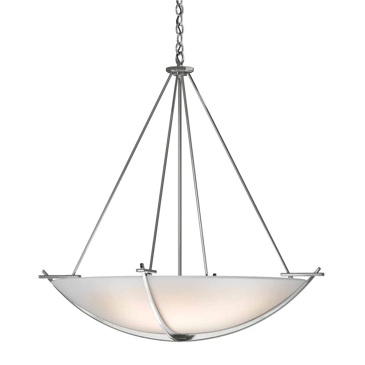 Hubbardton Forge 2008 Sterling Opal Glass (GG) Compass Large Scale Pendant