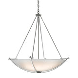 Hubbardton Forge 2008 Sterling Opal Glass (GG) Compass Large Scale Pendant