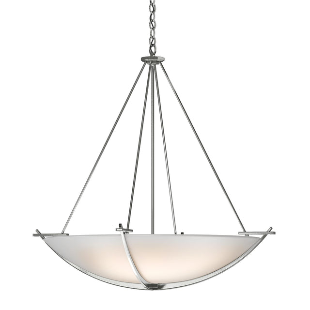 Hubbardton Forge 2008 Sterling Opal Glass (GG) Compass Large Scale Pendant