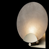 Hubbardton Forge 2023 Modern Brass Alabaster Callisto 1-Light Sconce