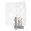 Hubbardton Forge 2022 Vintage Platinum White Swirl Glass (YR) Arc Large 1-Light Bath Sconce