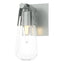 Hubbardton Forge 2022 Vintage Platinum Clear Glass (ZM) Eos 1-Light Bath Sconce