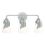 Hubbardton Forge 2022 Vintage Platinum Opal Glass (GG) Lapas 3-Light Bath Sconce