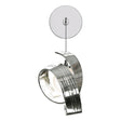 Hubbardton Forge 2023 Sterling Opal Glass (GG) Riza Low Voltage Sconce