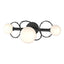 Hubbardton Forge 2022 Black Opal Glass (GG) Olympus 3-Light Bath Sconce