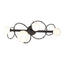 Hubbardton Forge 2022 Oil Rubbed Bronze Opal Glass (GG) Olympus 4-Light Bath Sconce
