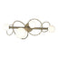 Hubbardton Forge 2022 Soft Gold Opal Glass (GG) Olympus 4-Light Bath Sconce