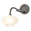 Hubbardton Forge 2022 Oil Rubbed Bronze Frosted Glass (FD) Ume 1-Light Long-Arm Sconce