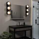 Hubbardton Forge 2022 Oil Rubbed Bronze Sterling Opal Glass (GG) Brooklyn 3-Light Straight Double Shade Bath Sconce
