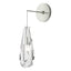 Hubbardton Forge 2023 Sterling Crystal (CR) Luma Low Voltage Sconce