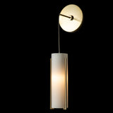 Hubbardton Forge 2023 Modern Brass Opal Glass (GG) Exos Glass Mini Low Voltage Sconce