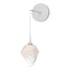 Hubbardton Forge 2023 White White Crystal (WP) Chrysalis Small Low Voltage Sconce