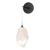 Hubbardton Forge 2023 Ink White Crystal (WP) Chrysalis Large Low Voltage Sconce