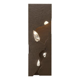 Hubbardton Forge 2018 Bronze Crystal Trove LED Sconce