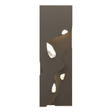 Hubbardton Forge 2018 Dark Smoke Crystal Trove LED Sconce