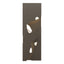Hubbardton Forge 2018 Dark Smoke Crystal Trove LED Sconce