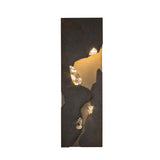 Hubbardton Forge 2018 Dark Smoke Crystal Trove LED Sconce