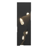 Hubbardton Forge 2018 Black Crystal Trove LED Sconce