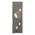 Hubbardton Forge 2018 Natural Iron Crystal Trove LED Sconce