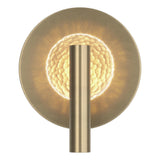 Hubbardton Forge 2017 Soft Gold Clear Glass (ZM) Solstice Sconce
