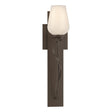 Hubbardton Forge 2011 Bronze Opal Glass (GG) Flora Sconce