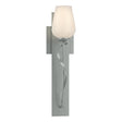 Hubbardton Forge 2011 Vintage Platinum Opal Glass (GG) Flora Sconce