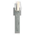 Hubbardton Forge 2011 Vintage Platinum Seeded Glass with Opal Diffuser (ZS) Flora Sconce