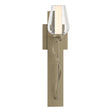 Hubbardton Forge 2011 Soft Gold Seeded Glass with Opal Diffuser (ZS) Flora Sconce