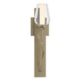 Hubbardton Forge 2011 Soft Gold Seeded Glass with Opal Diffuser (ZS) Flora Sconce