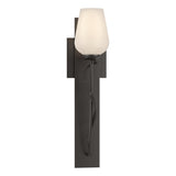 Hubbardton Forge 2011 Oil Rubbed Bronze Opal Glass (GG) Flora Sconce