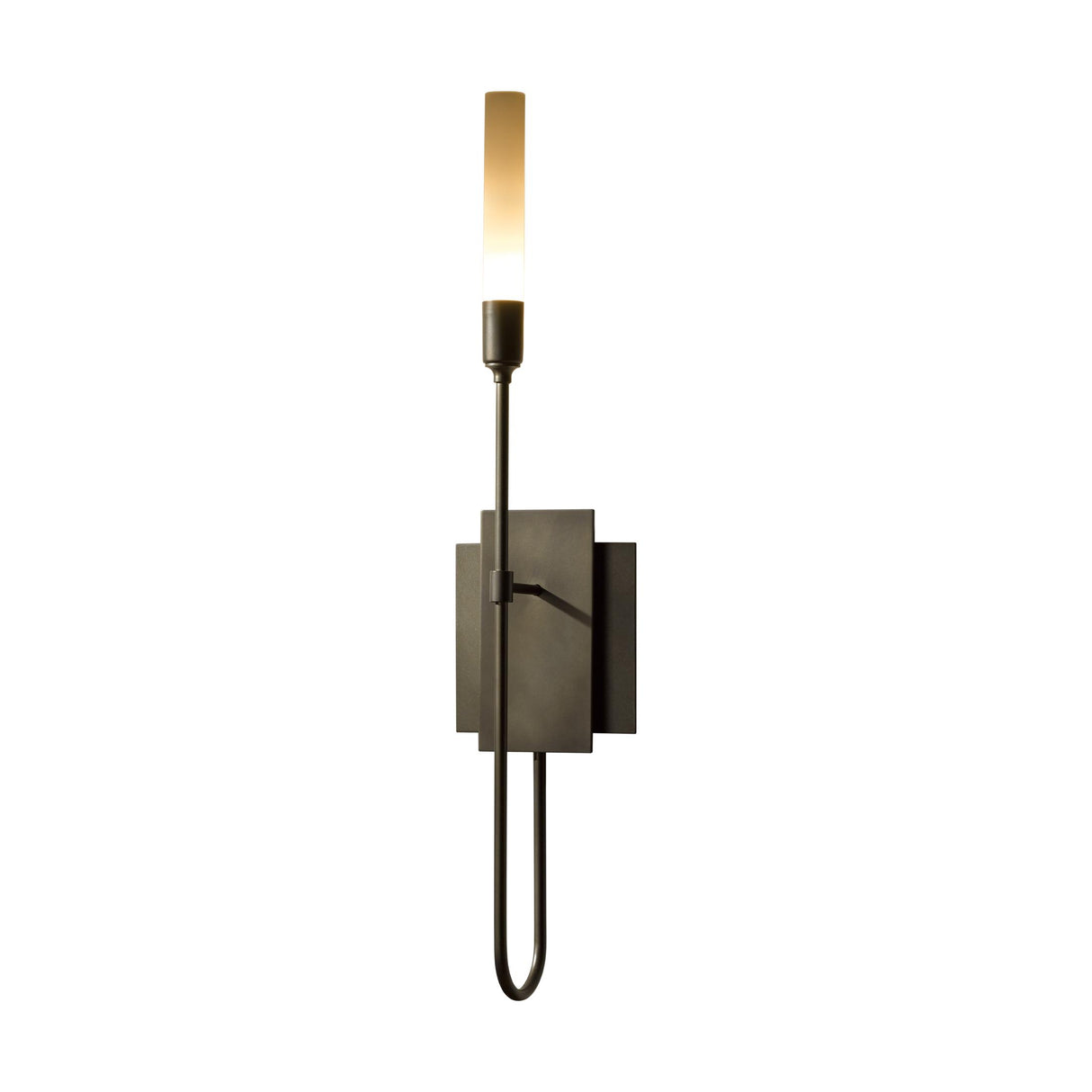 Hubbardton Forge 2014 Dark Smoke Lisse 1 Light Sconce