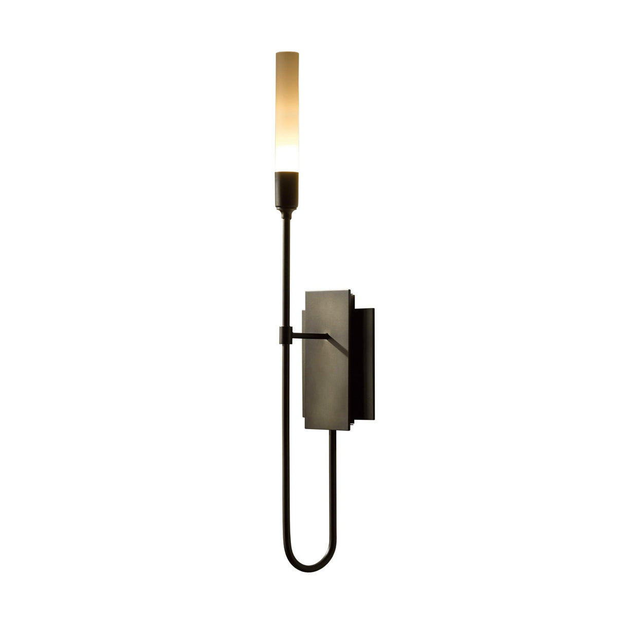 Hubbardton Forge 2014 Dark Smoke Lisse 1 Light Sconce