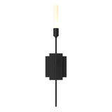 Hubbardton Forge 2014 Black Lisse 1 Light Sconce