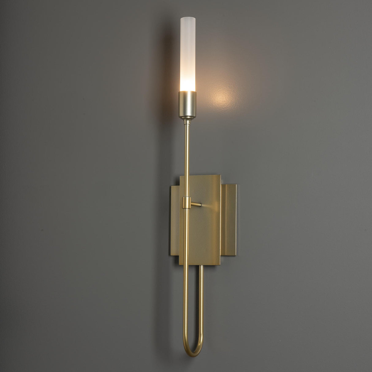 Hubbardton Forge 2014 Modern Brass Lisse 1 Light Sconce
