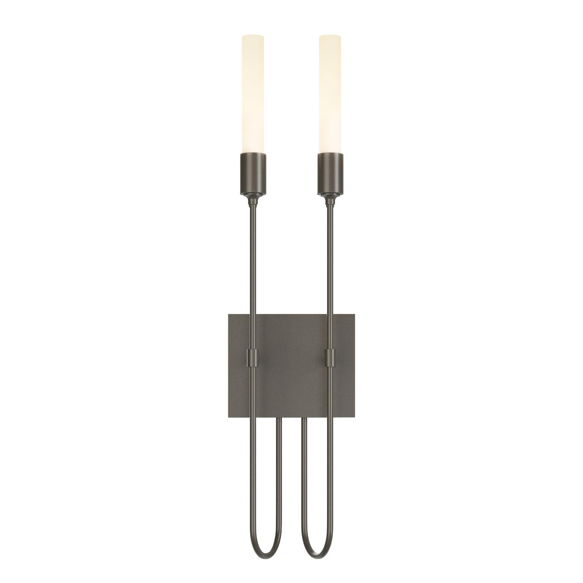 Hubbardton Forge 2014 Dark Smoke Lisse 2 Light Sconce