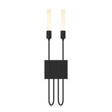 Hubbardton Forge 2014 Black Lisse 2 Light Sconce