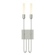 Hubbardton Forge 2014 Sterling Lisse 2 Light Sconce