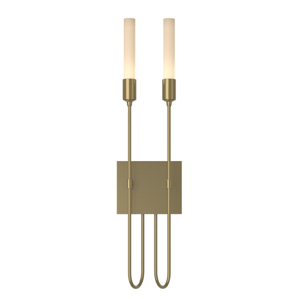 Hubbardton Forge 2014 Modern Brass Lisse 2 Light Sconce