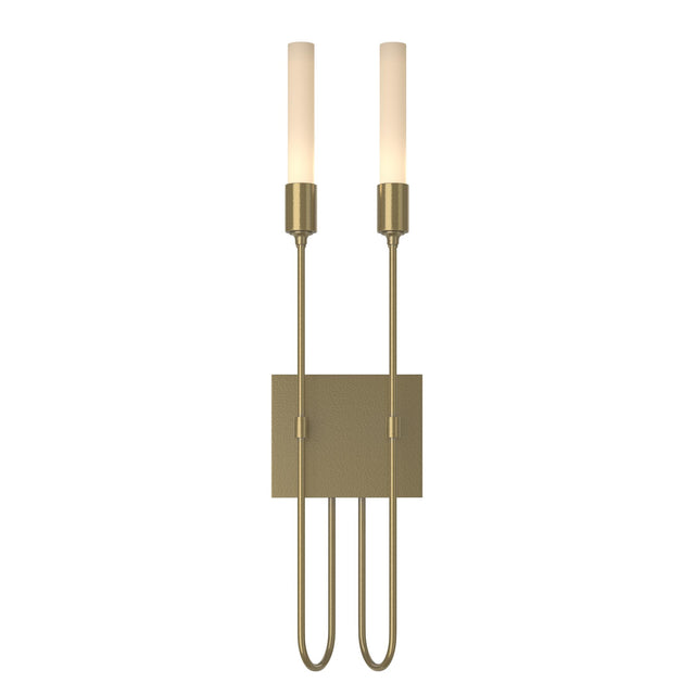 Hubbardton Forge 2014 Modern Brass Lisse 2 Light Sconce