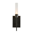Hubbardton Forge 2019 Dark Smoke Clear Glass (ZM) Vela Sconce