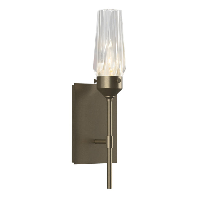 Hubbardton Forge 2019 Soft Gold Crystal Luma Sconce