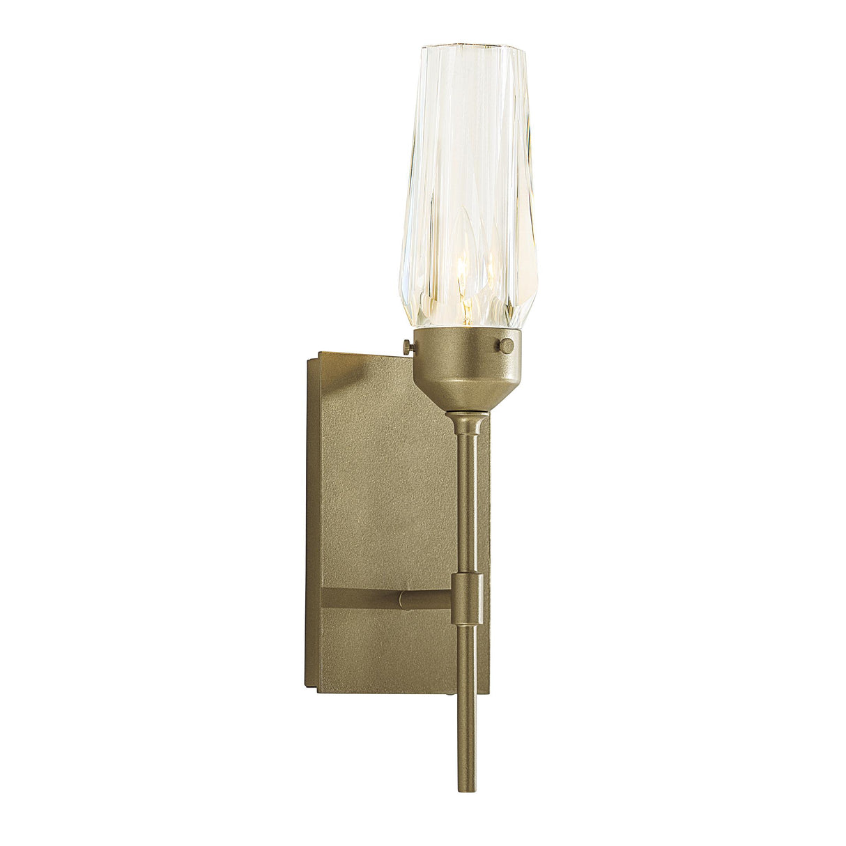 Hubbardton Forge 2019 Soft Gold Crystal Luma Sconce