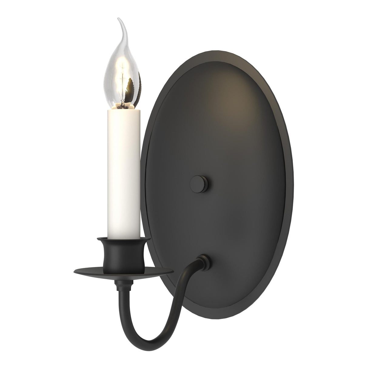 Hubbardton Forge 1997 Black Simple Lines Sconce