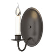 Hubbardton Forge 1997 Oil Rubbed Bronze Simple Lines Sconce