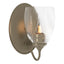 Hubbardton Forge 2005 Soft Gold Water Glass (LL) Simple Lines Sconce