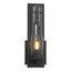 Hubbardton Forge 2009 Black Seeded Clear Glass (II) New Town Sconce