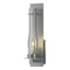Hubbardton Forge 2009 Vintage Platinum Seeded Clear Glass (II) New Town Large Sconce