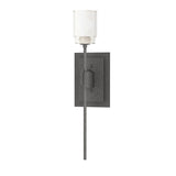 Hubbardton Forge 2013 Natural Iron Cast Glass (YC) Echo Sconce
