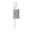 Hubbardton Forge 2013 Sterling Cast Glass (YC) Echo Sconce