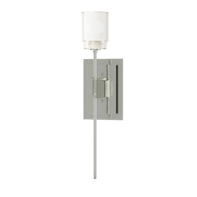 Hubbardton Forge 2013 Sterling Cast Glass (YC) Echo Sconce